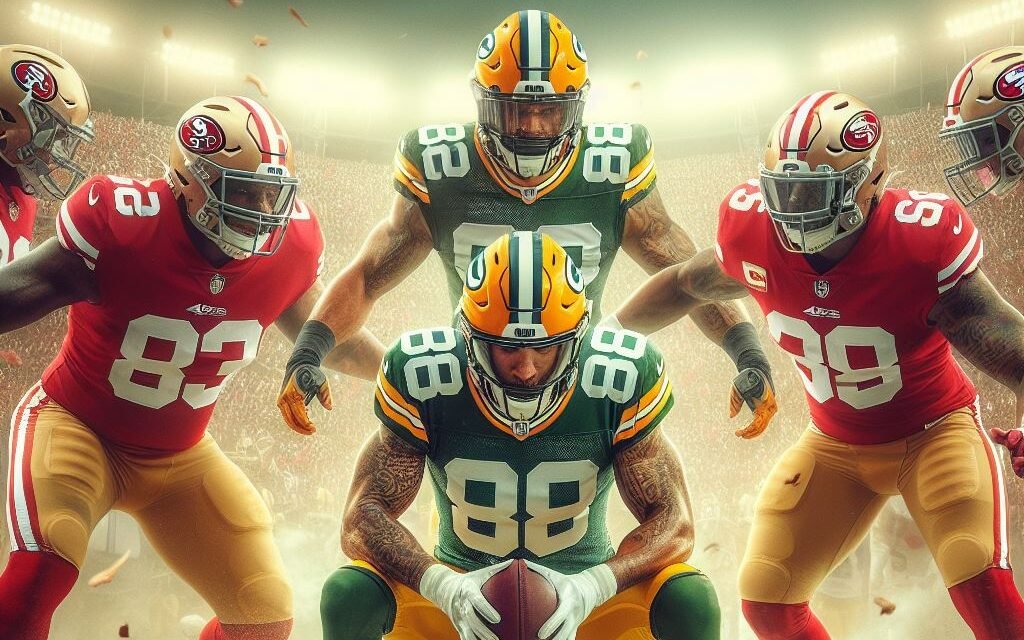 NFL Green Bay Packers vs San Francisco 49ers -Team photo
